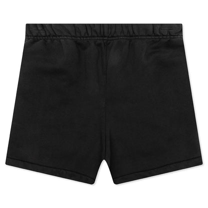 Kids Heavy Fleece Soccer Short Black