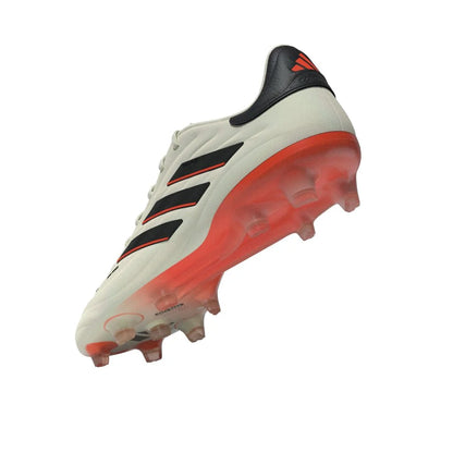 adidas Copa Pure 2 Elite FG Firm Ground Soccer Cleats Ivory Black Solar Red