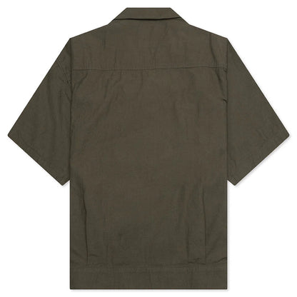 Belted Officer S S Shirt Olive Drab