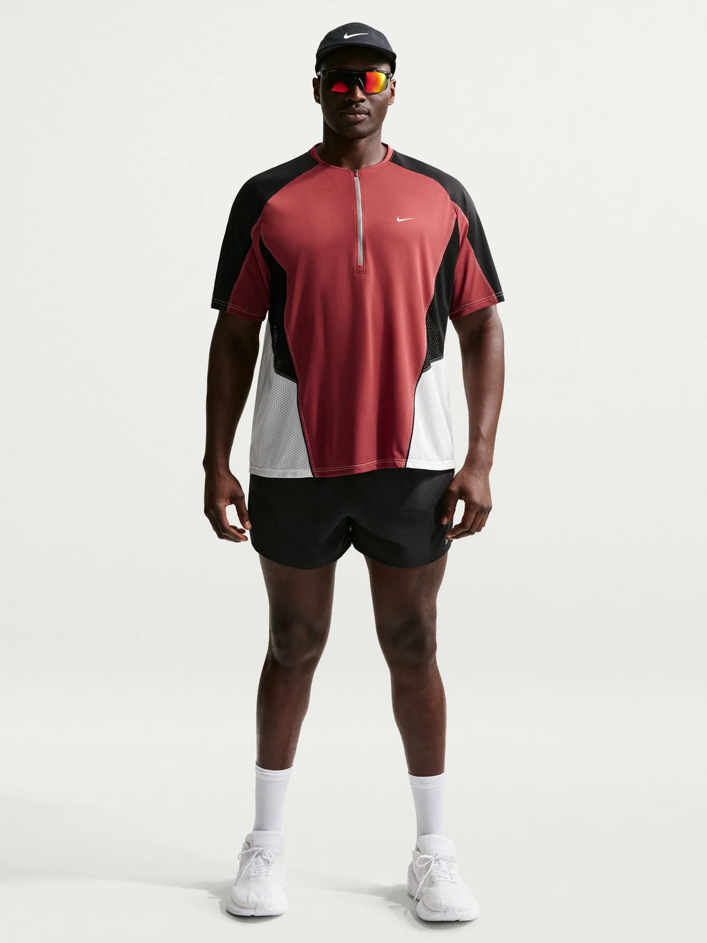 Nike Mens Retro Dr FIT Short Sleeve Running Top