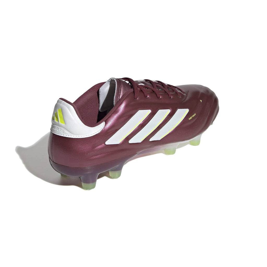 adidas Copa Pure 2 Elite FG Firm Ground Soccer Cleats Shadow Red White Solar Yellow