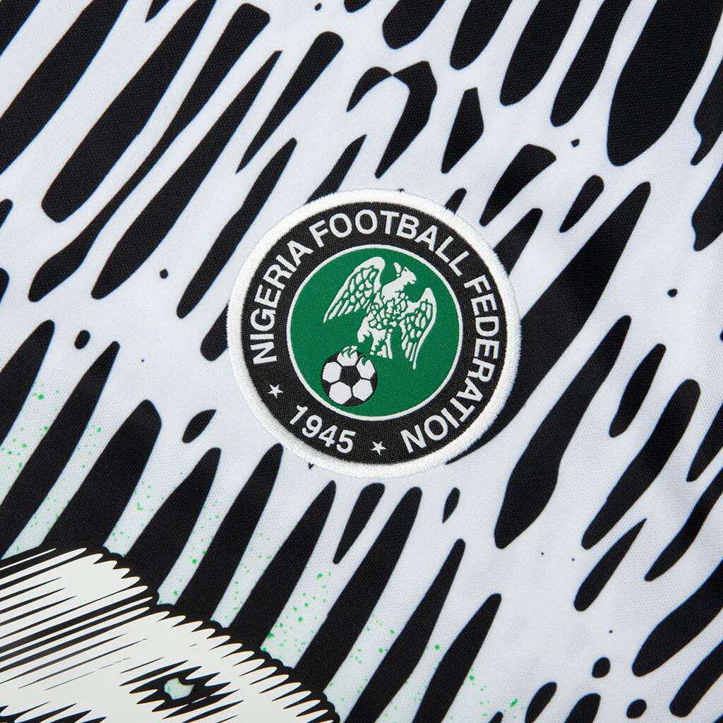 Nike x Nigeria x Slawn Dri FIT Academy Pro S S Soccer Top Black White