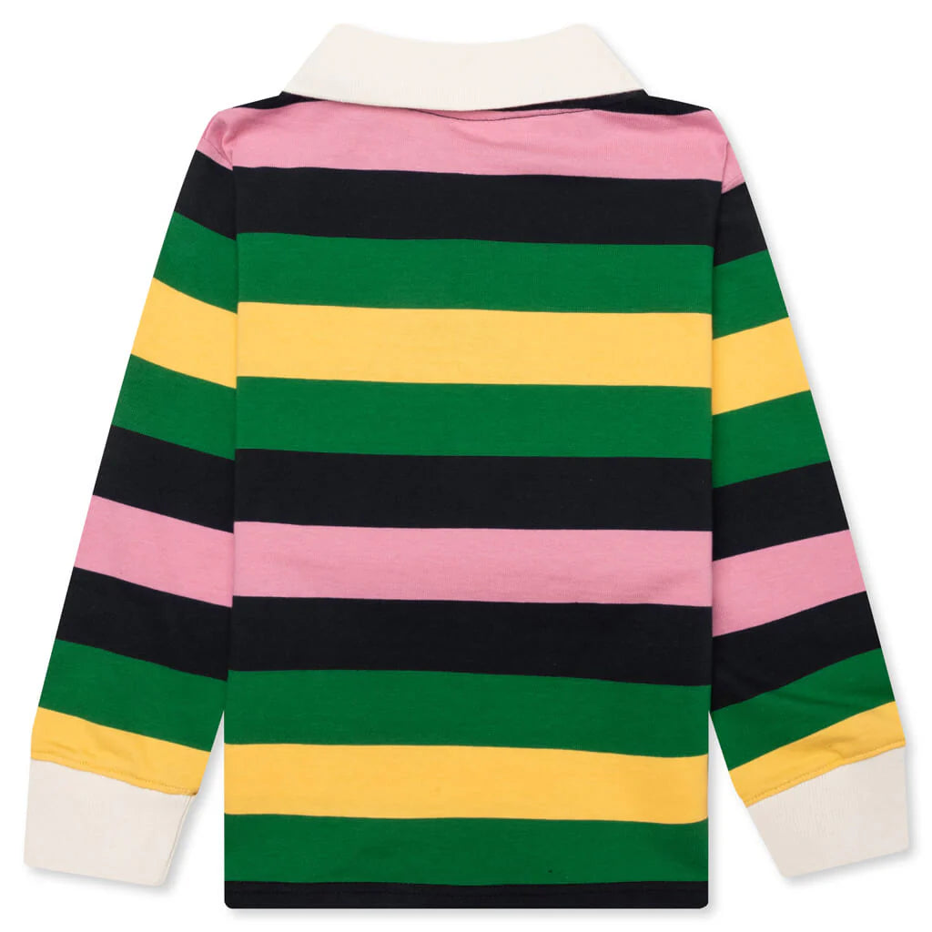 Kids BB Funnies L S Polo Navy Blazer