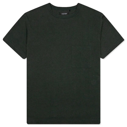 Jersey Braque Pocket Tee Rosin