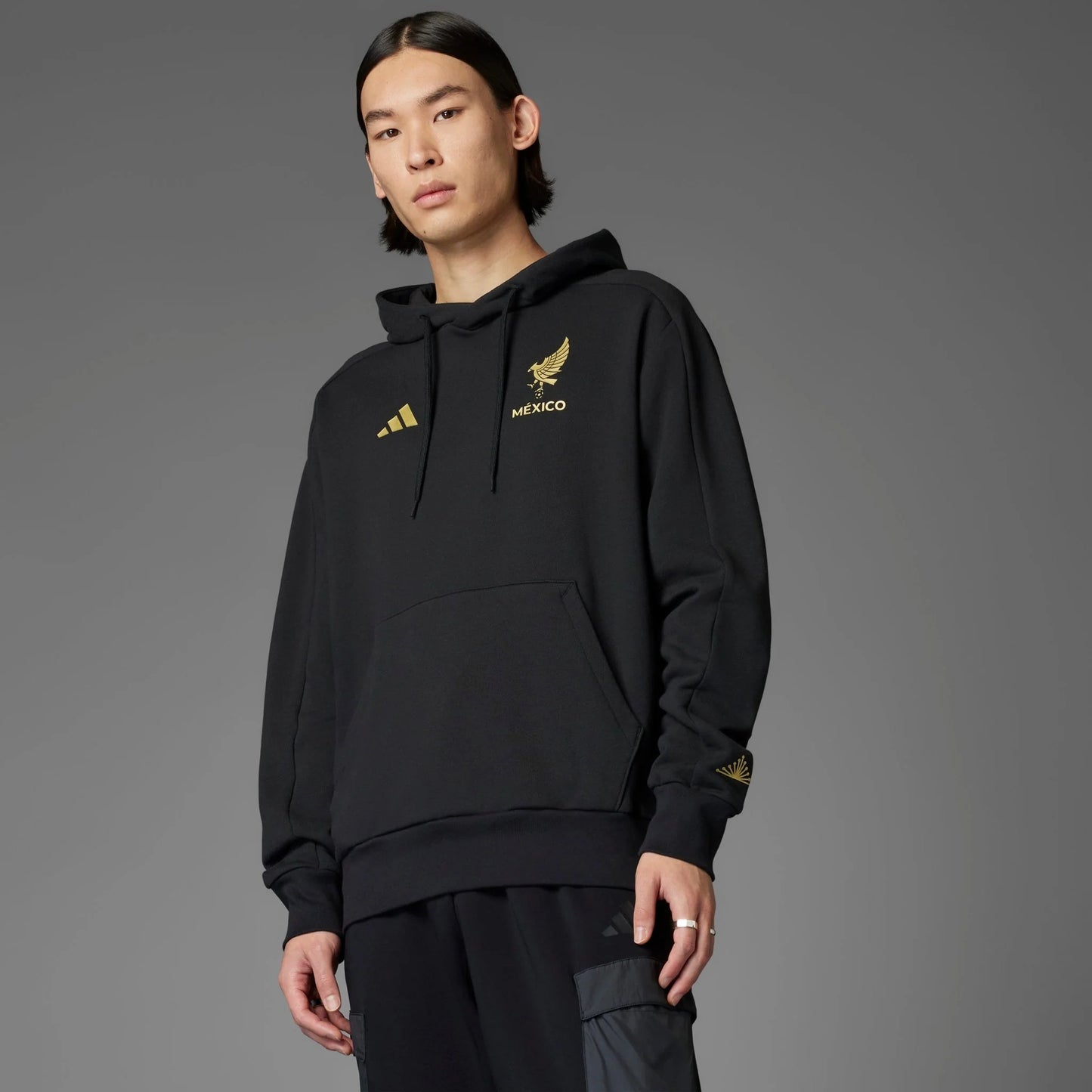 Mexico Gold DNA Hoodie Black