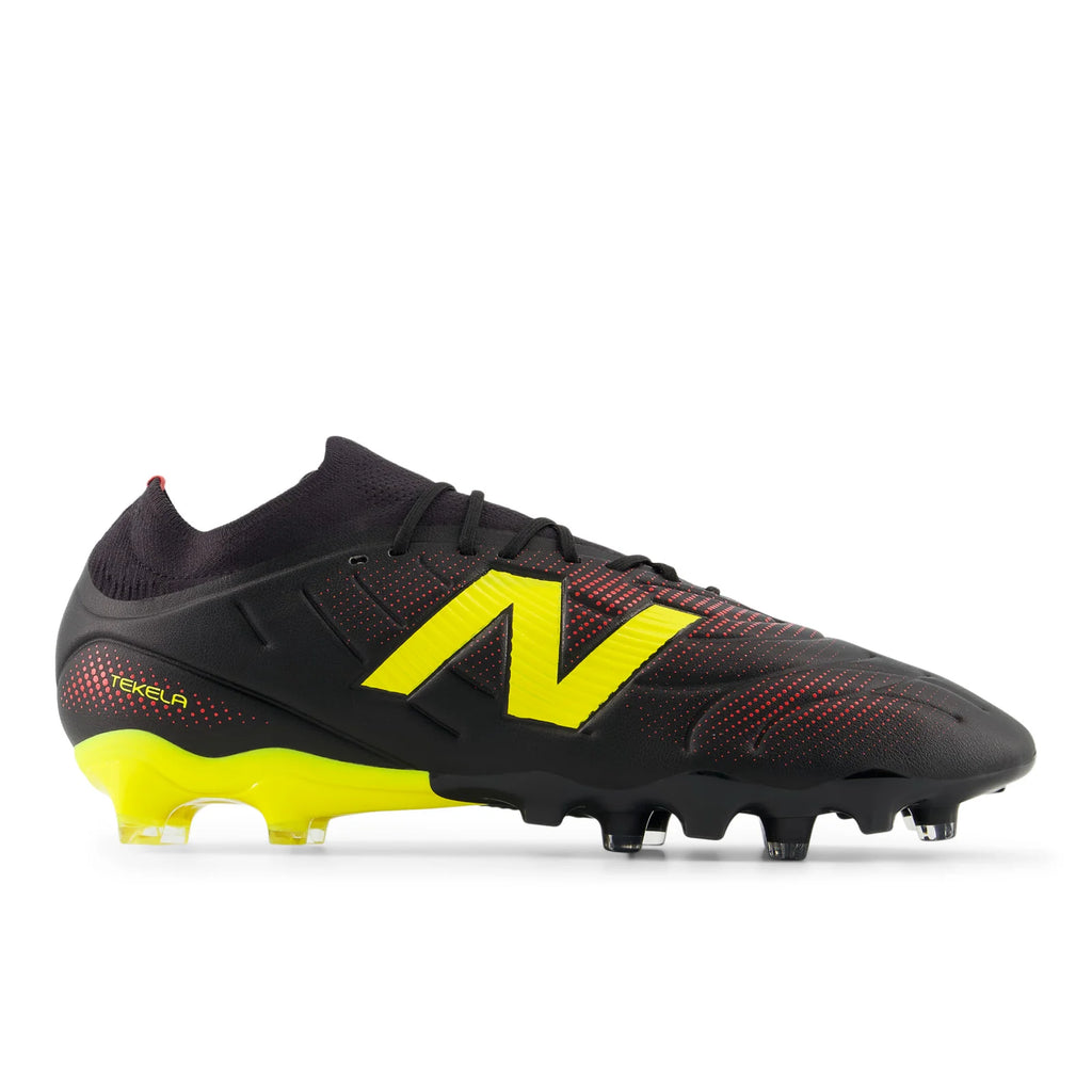New Balance Tekela Elite Low Laced V5 FG Firm Ground Mens Soccer Cleats Black