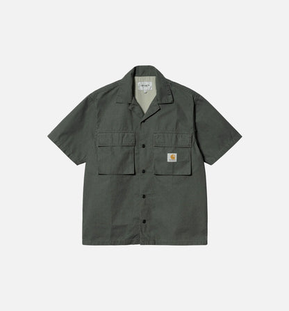 Wynton Mens Short Sleeve Shirt Olive