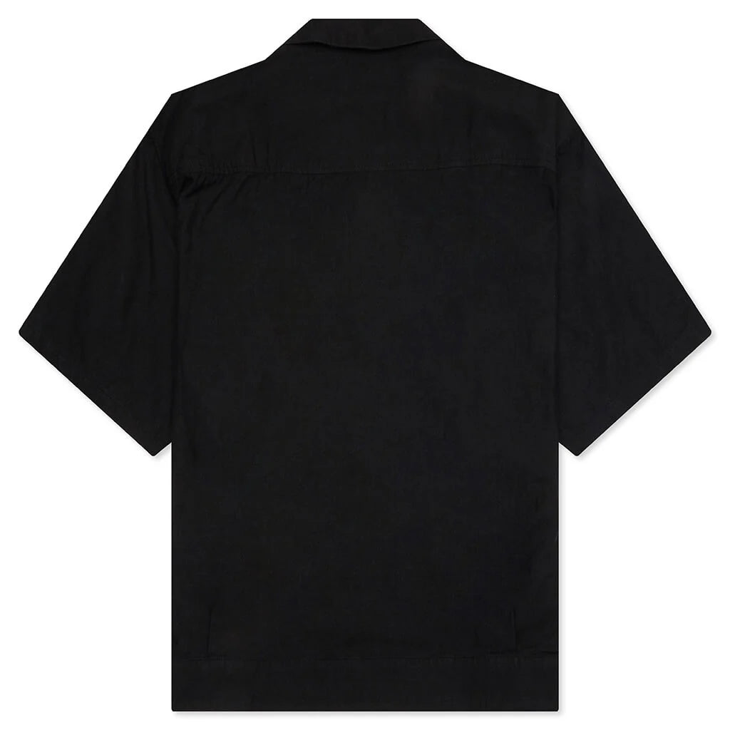 Belted Officer S S Shirt Black