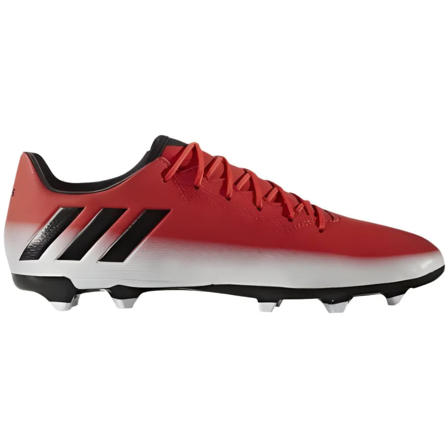 adidas Messi 163 FG AG Multi Ground Soccer Cleats Red Black White