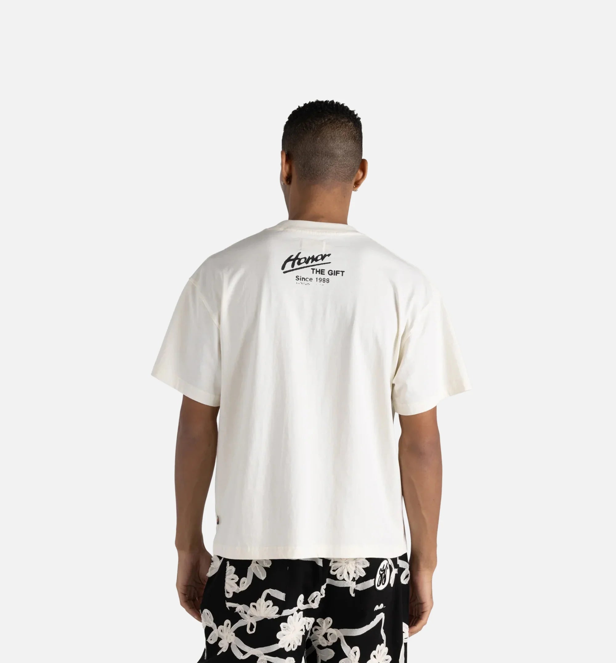 Where You From Mens Short Sleeve Shirt White