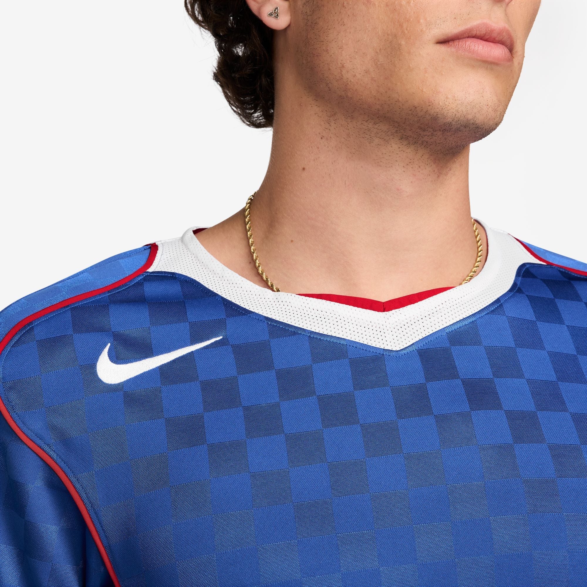 NIKE TOTAL 90 SOCCER JERSEY BLUE
