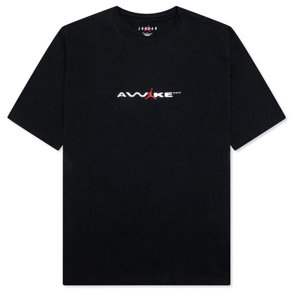Jordan x Awake NY Tee Black White University Red