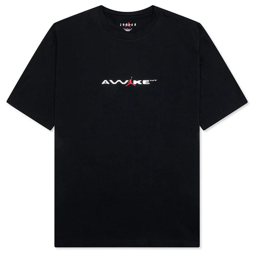 Jordan x Awake NY Tee Black White University Red