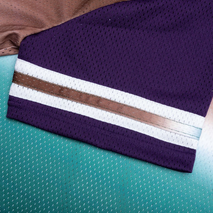 Mesh Football Jersey Brown Multi