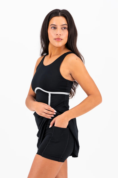 High Neck Active Dress